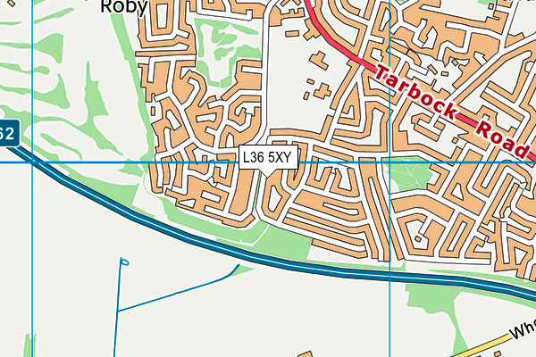 L36 5XY map - OS VectorMap District (Ordnance Survey)