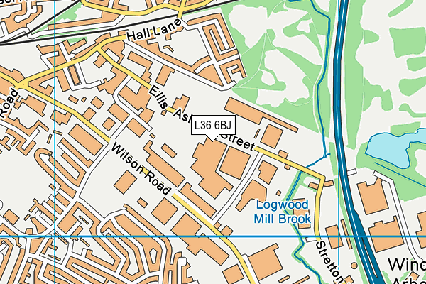 L36 6BJ map - OS VectorMap District (Ordnance Survey)