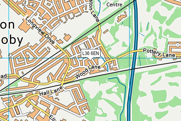 L36 6EN map - OS VectorMap District (Ordnance Survey)