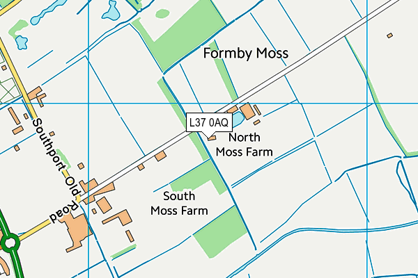 L37 0AQ map - OS VectorMap District (Ordnance Survey)