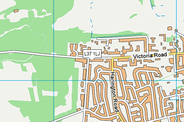 L37 1LJ map - OS VectorMap District (Ordnance Survey)