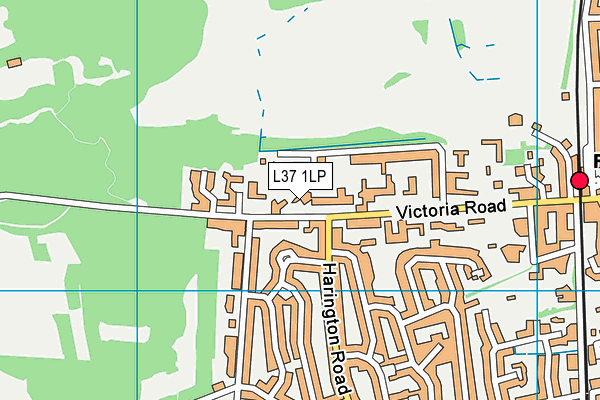 L37 1LP map - OS VectorMap District (Ordnance Survey)