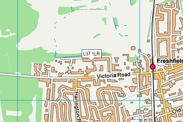 L37 1LR map - OS VectorMap District (Ordnance Survey)