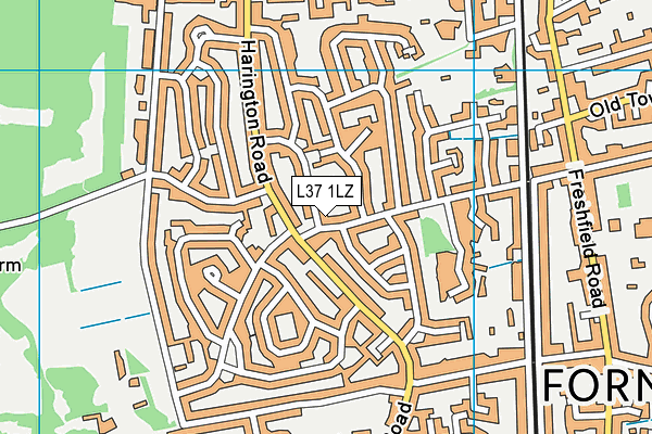 L37 1LZ map - OS VectorMap District (Ordnance Survey)