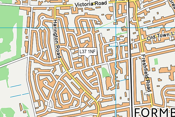 L37 1NF map - OS VectorMap District (Ordnance Survey)