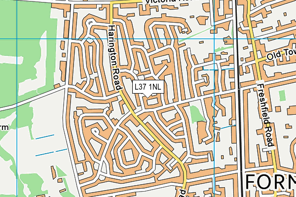 L37 1NL map - OS VectorMap District (Ordnance Survey)