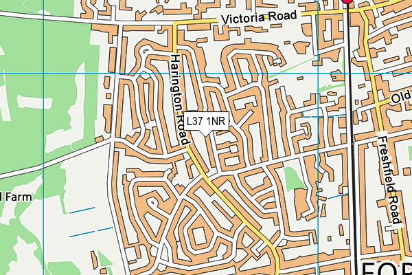 L37 1NR map - OS VectorMap District (Ordnance Survey)