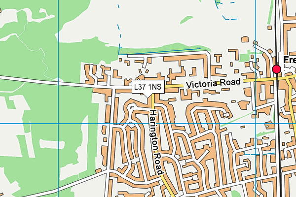 L37 1NS map - OS VectorMap District (Ordnance Survey)