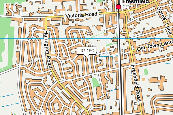 L37 1PQ map - OS VectorMap District (Ordnance Survey)