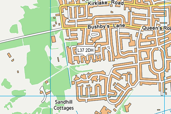 L37 2DH map - OS VectorMap District (Ordnance Survey)