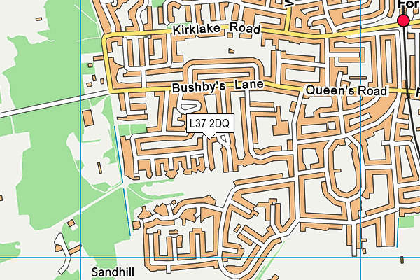 L37 2DQ map - OS VectorMap District (Ordnance Survey)