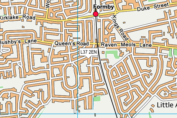 L37 2EN map - OS VectorMap District (Ordnance Survey)