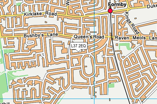 L37 2EQ map - OS VectorMap District (Ordnance Survey)