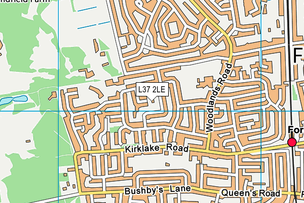 L37 2LE map - OS VectorMap District (Ordnance Survey)