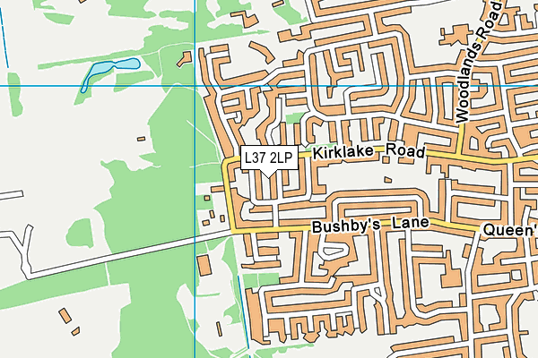 L37 2LP map - OS VectorMap District (Ordnance Survey)