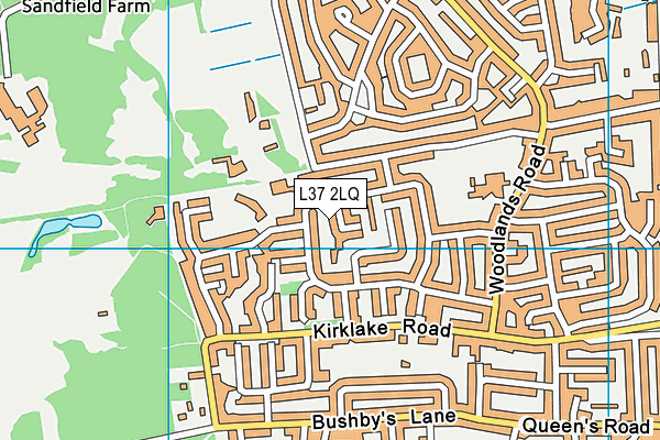 L37 2LQ map - OS VectorMap District (Ordnance Survey)