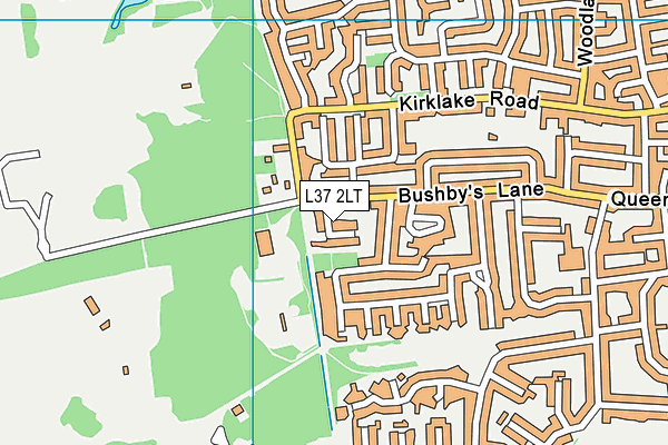 L37 2LT map - OS VectorMap District (Ordnance Survey)