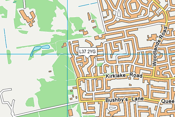 L37 2YG map - OS VectorMap District (Ordnance Survey)