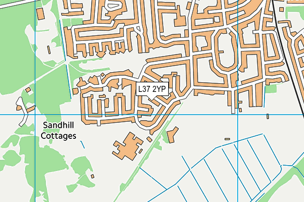 L37 2YP map - OS VectorMap District (Ordnance Survey)