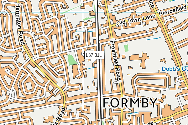 L37 3JL map - OS VectorMap District (Ordnance Survey)