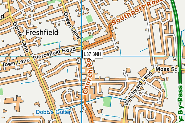 L37 3NH map - OS VectorMap District (Ordnance Survey)