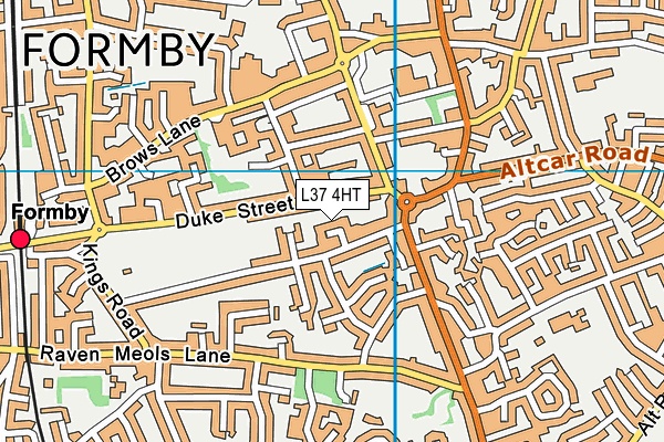 L37 4HT map - OS VectorMap District (Ordnance Survey)