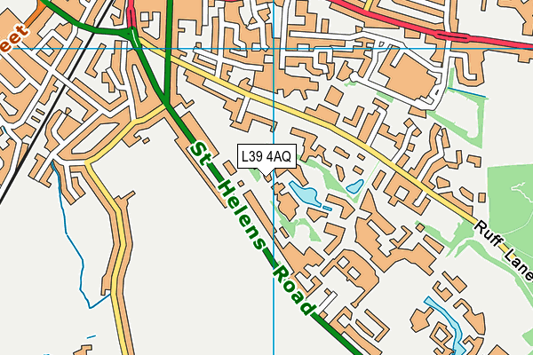 L39 4AQ map - OS VectorMap District (Ordnance Survey)