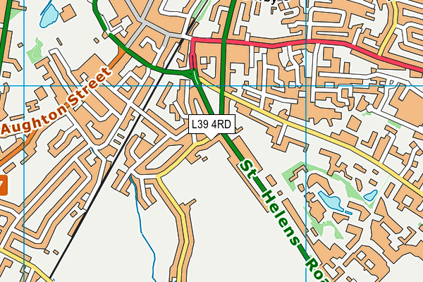 L39 4RD map - OS VectorMap District (Ordnance Survey)