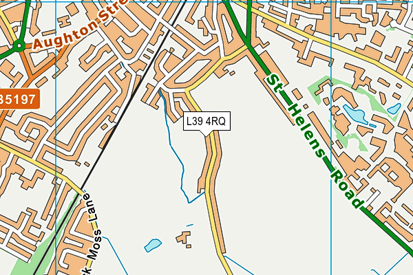L39 4RQ map - OS VectorMap District (Ordnance Survey)