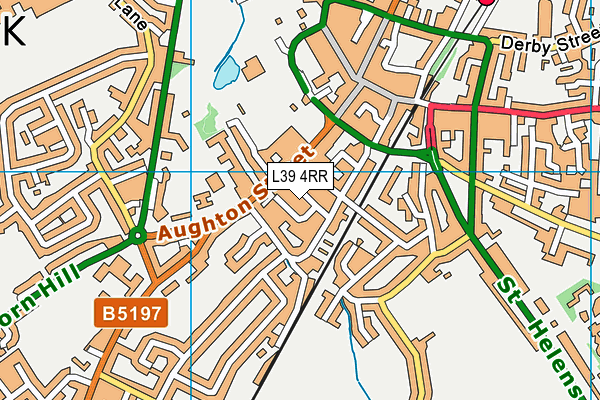 L39 4RR map - OS VectorMap District (Ordnance Survey)