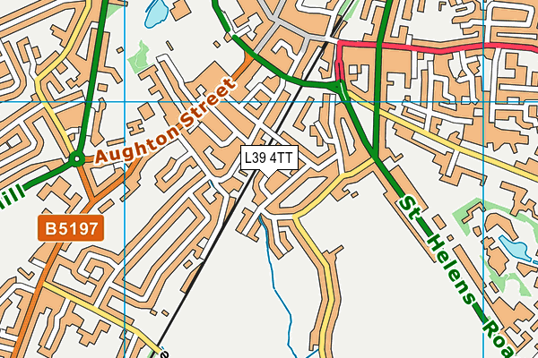 L39 4TT map - OS VectorMap District (Ordnance Survey)