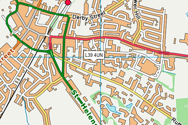 L39 4UN map - OS VectorMap District (Ordnance Survey)