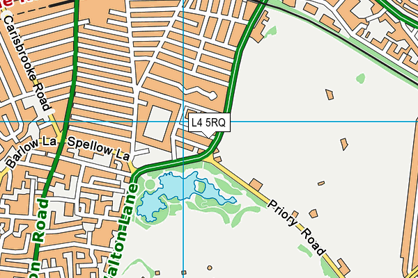 L4 5RQ map - OS VectorMap District (Ordnance Survey)