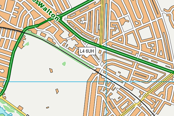 L4 6UH map - OS VectorMap District (Ordnance Survey)