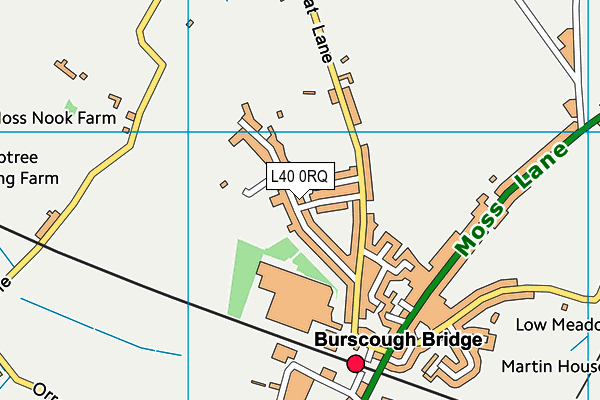 L40 0RQ map - OS VectorMap District (Ordnance Survey)