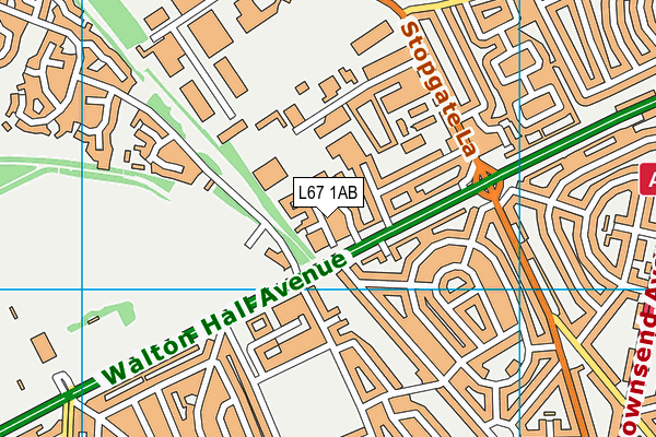 L67 1AB map - OS VectorMap District (Ordnance Survey)