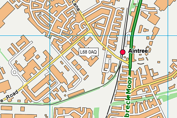 L68 0AQ map - OS VectorMap District (Ordnance Survey)