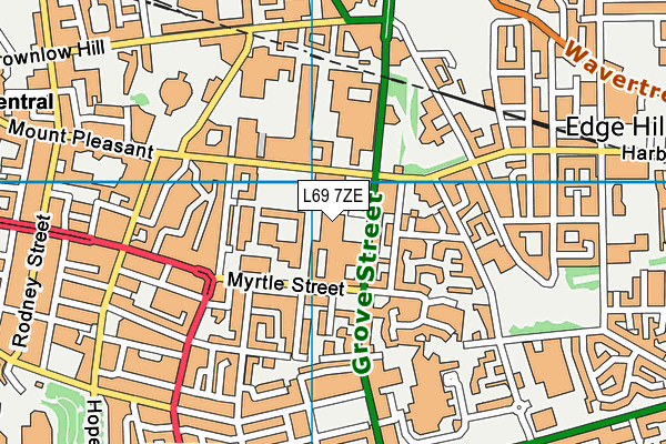 L69 7ZE map - OS VectorMap District (Ordnance Survey)