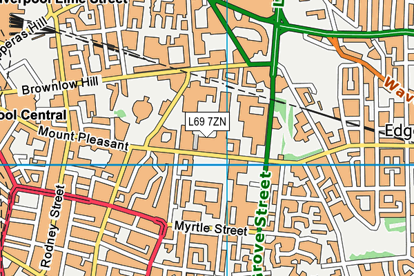 L69 7ZN map - OS VectorMap District (Ordnance Survey)