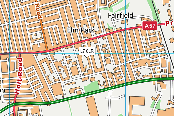 L7 0LR map - OS VectorMap District (Ordnance Survey)