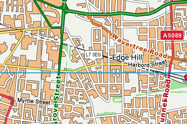 L7 3EG map - OS VectorMap District (Ordnance Survey)
