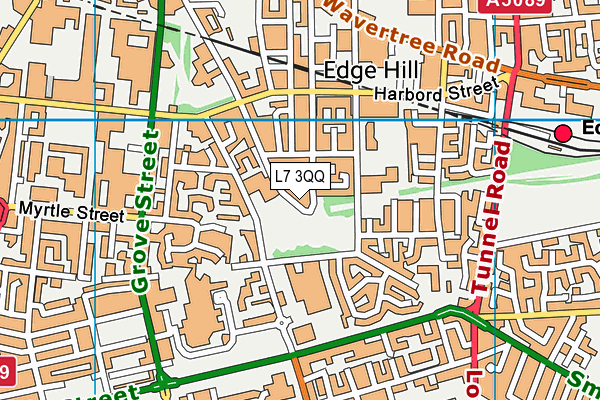 L7 3QQ map - OS VectorMap District (Ordnance Survey)