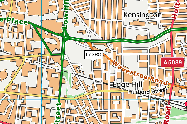 L7 3RG map - OS VectorMap District (Ordnance Survey)