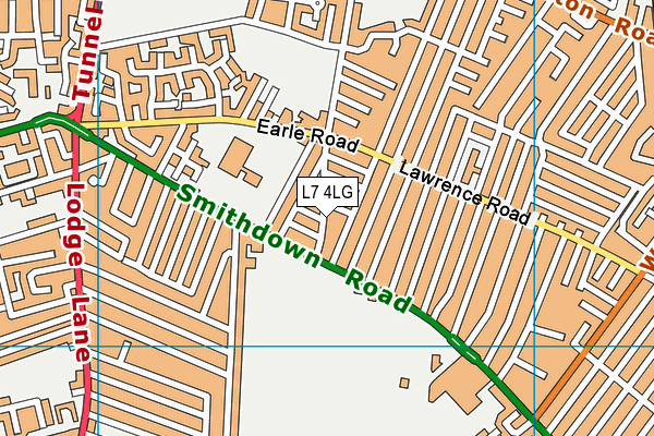 L7 4LG map - OS VectorMap District (Ordnance Survey)