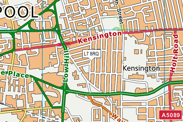 L7 8RQ map - OS VectorMap District (Ordnance Survey)