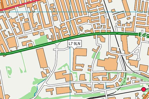 L7 9LN map - OS VectorMap District (Ordnance Survey)