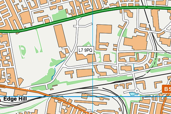 L7 9PQ map - OS VectorMap District (Ordnance Survey)