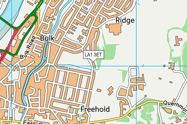 LA1 3ET map - OS VectorMap District (Ordnance Survey)