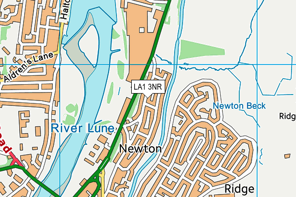 LA1 3NR map - OS VectorMap District (Ordnance Survey)