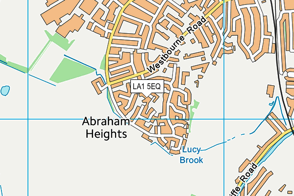 LA1 5EQ map - OS VectorMap District (Ordnance Survey)